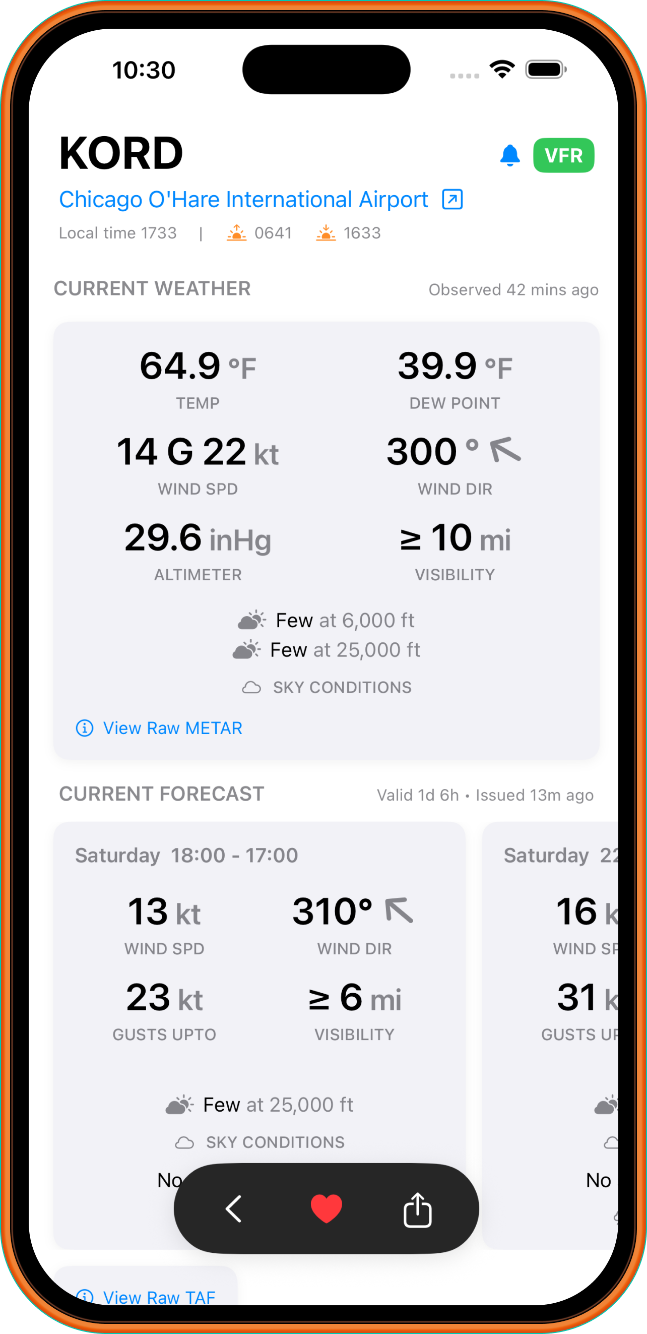 RunwayBrief Screenshot